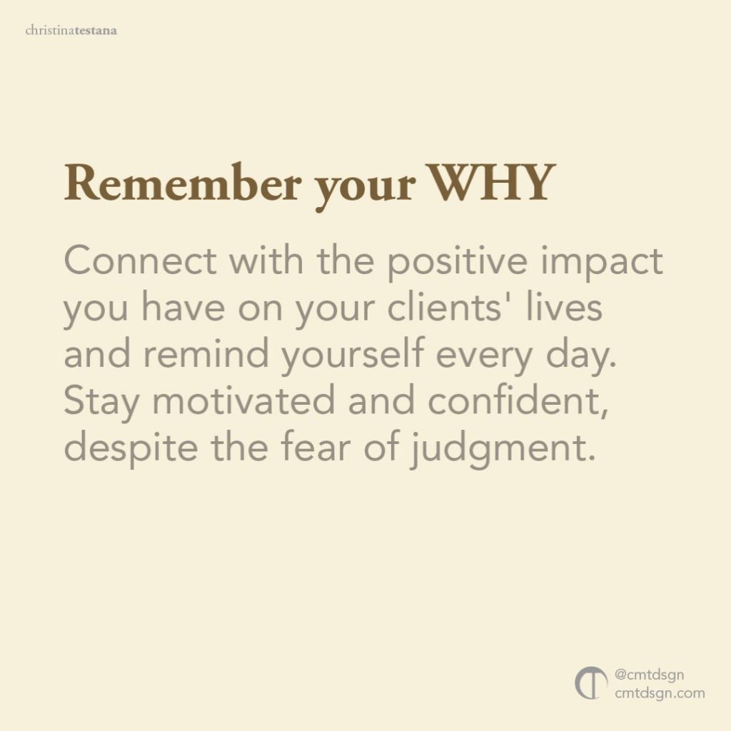 Remember your why